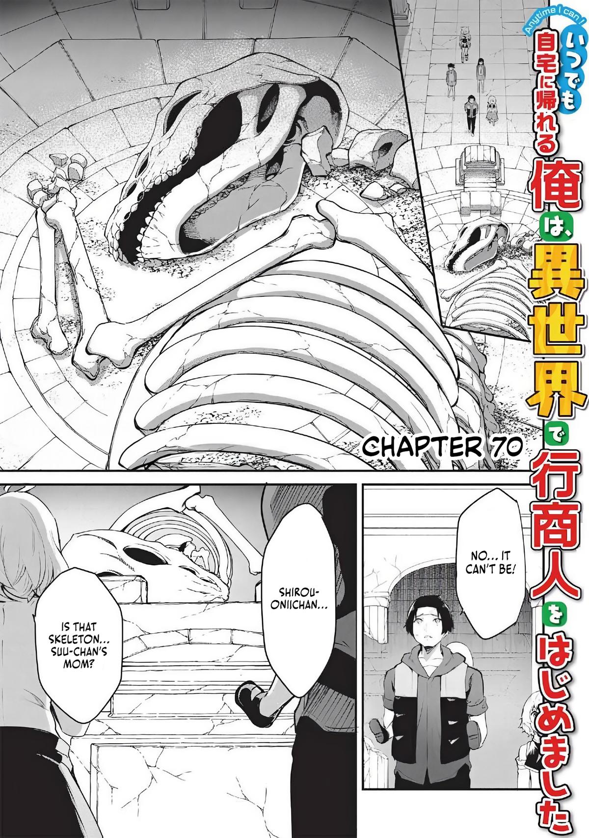 Peddler in Another World - I Can Go Back to My World Whenever I Want Chapter 70 page 1 - 