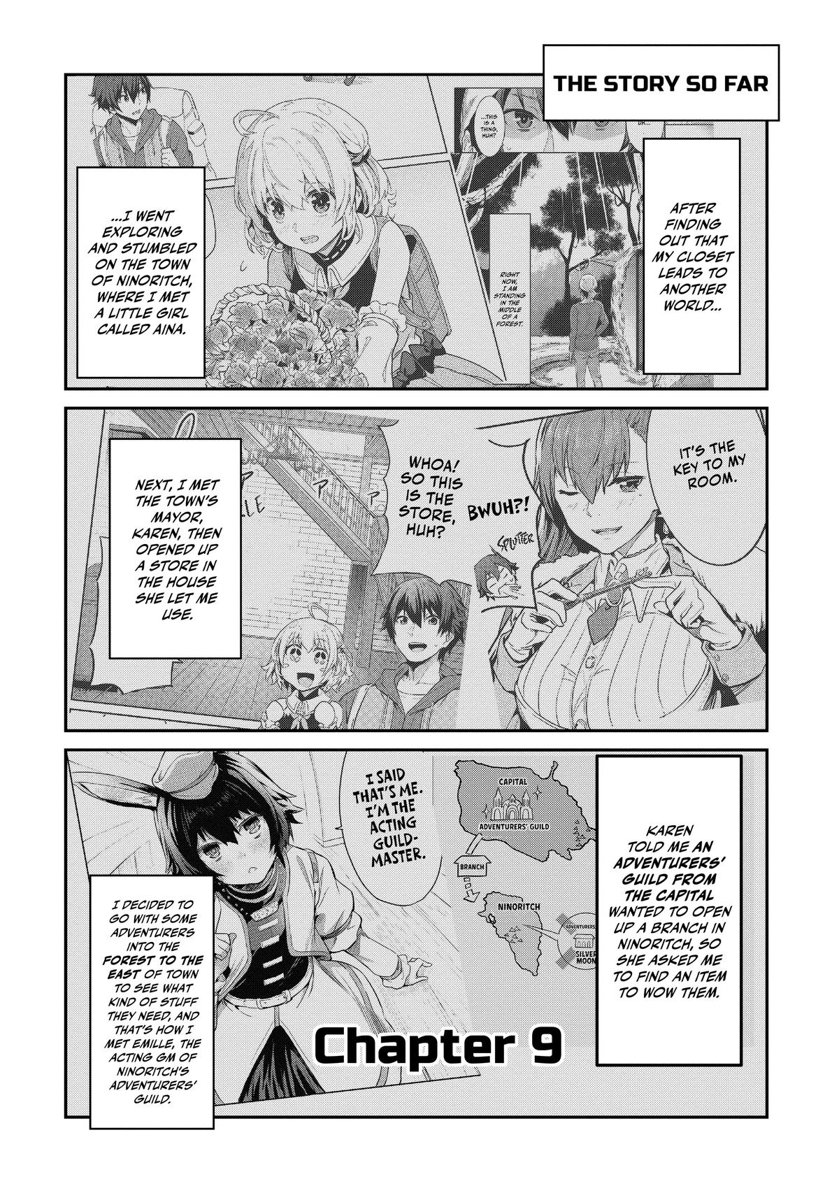 Peddler in Another World - I Can Go Back to My World Whenever I Want Chapter 9 page 4 - 