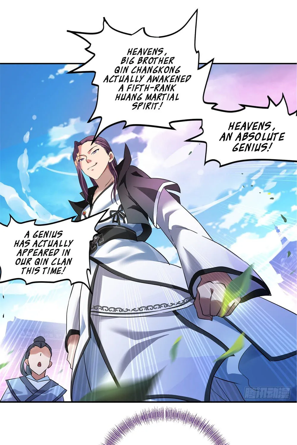 Peerless Battle Spirit (Colored) Chapter 1 page 11 - 