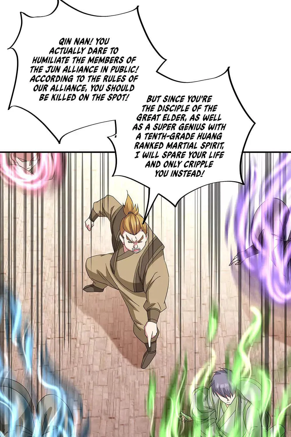 Peerless Battle Spirit (Colored) Chapter 228 page 22 - 