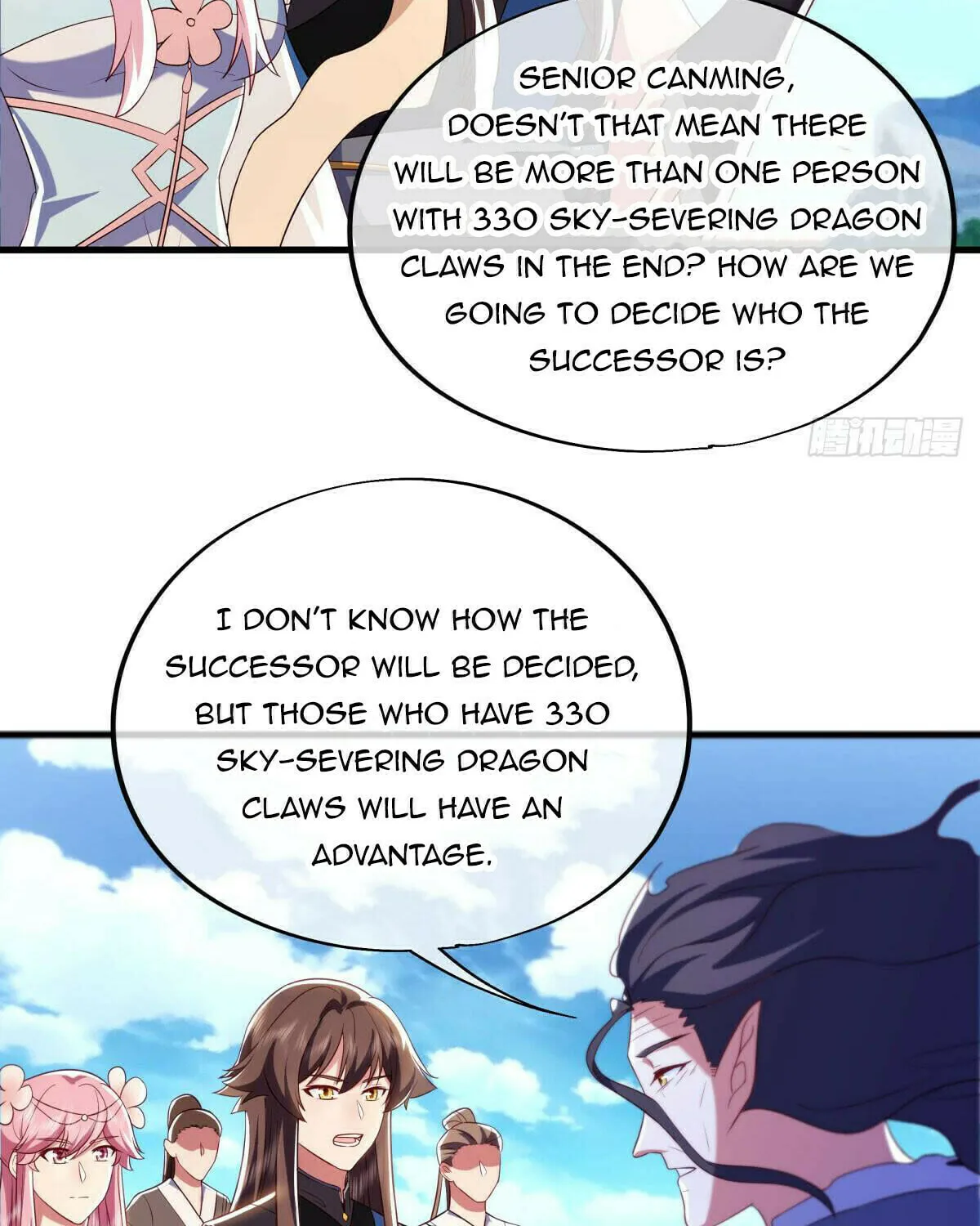 Peerless Battle Spirit (Colored) Chapter 528 page 8 - 