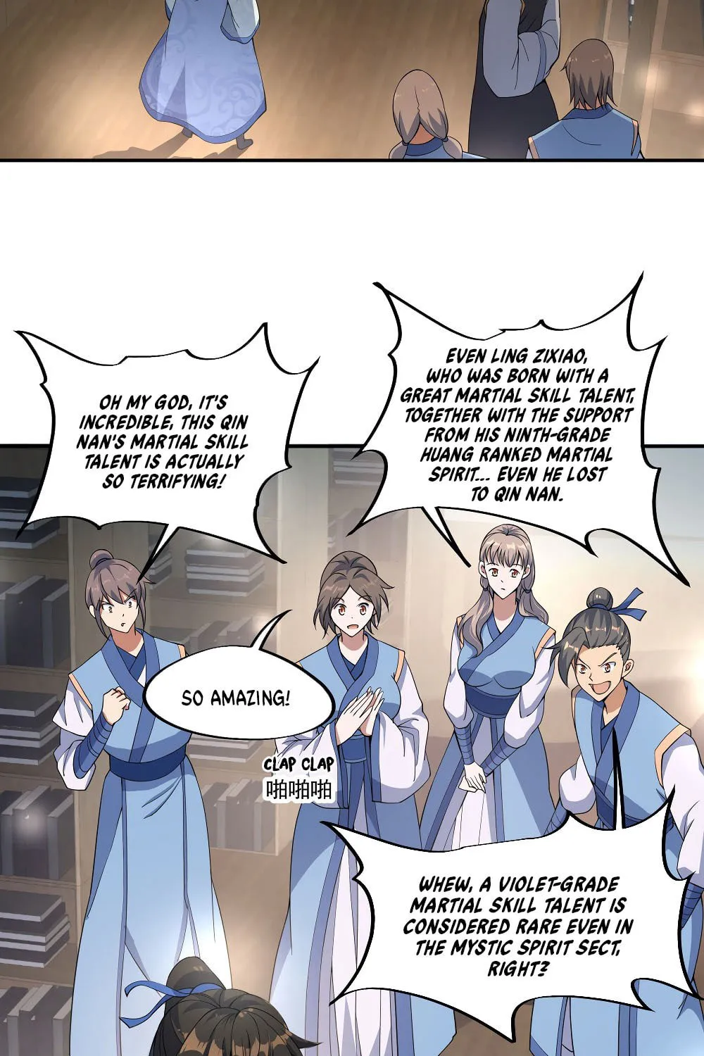 Peerless Battle Spirit (Colored) Chapter 56 page 4 - 
