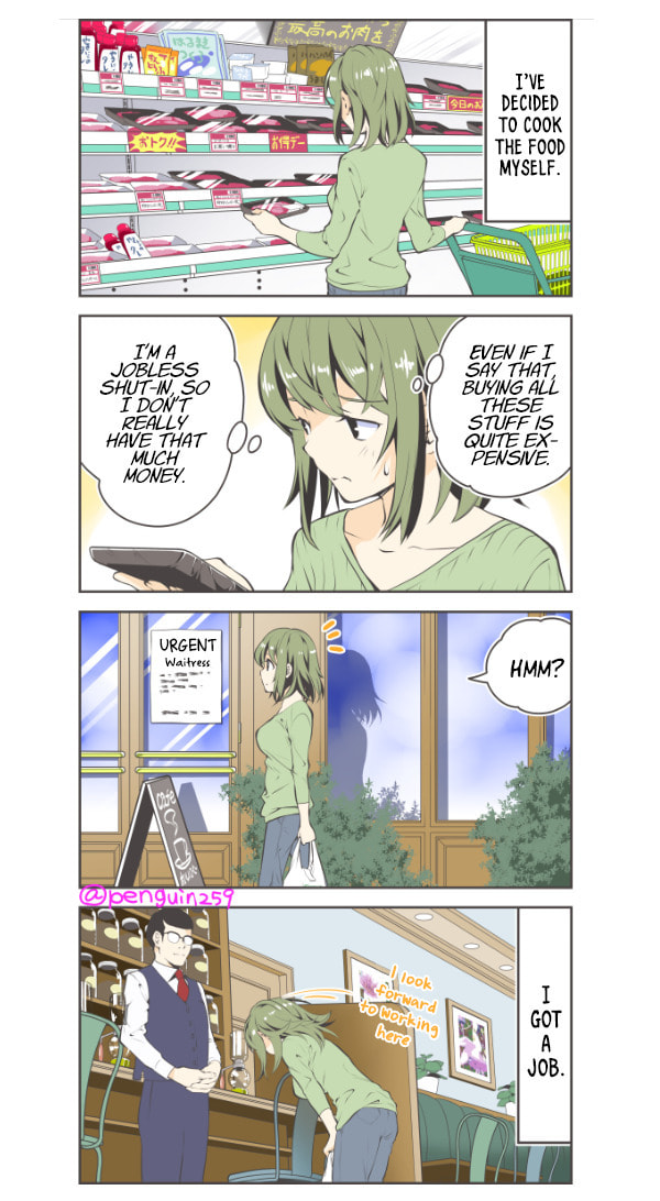 Penpen and Onee-san Chapter 1 page 4 - 
