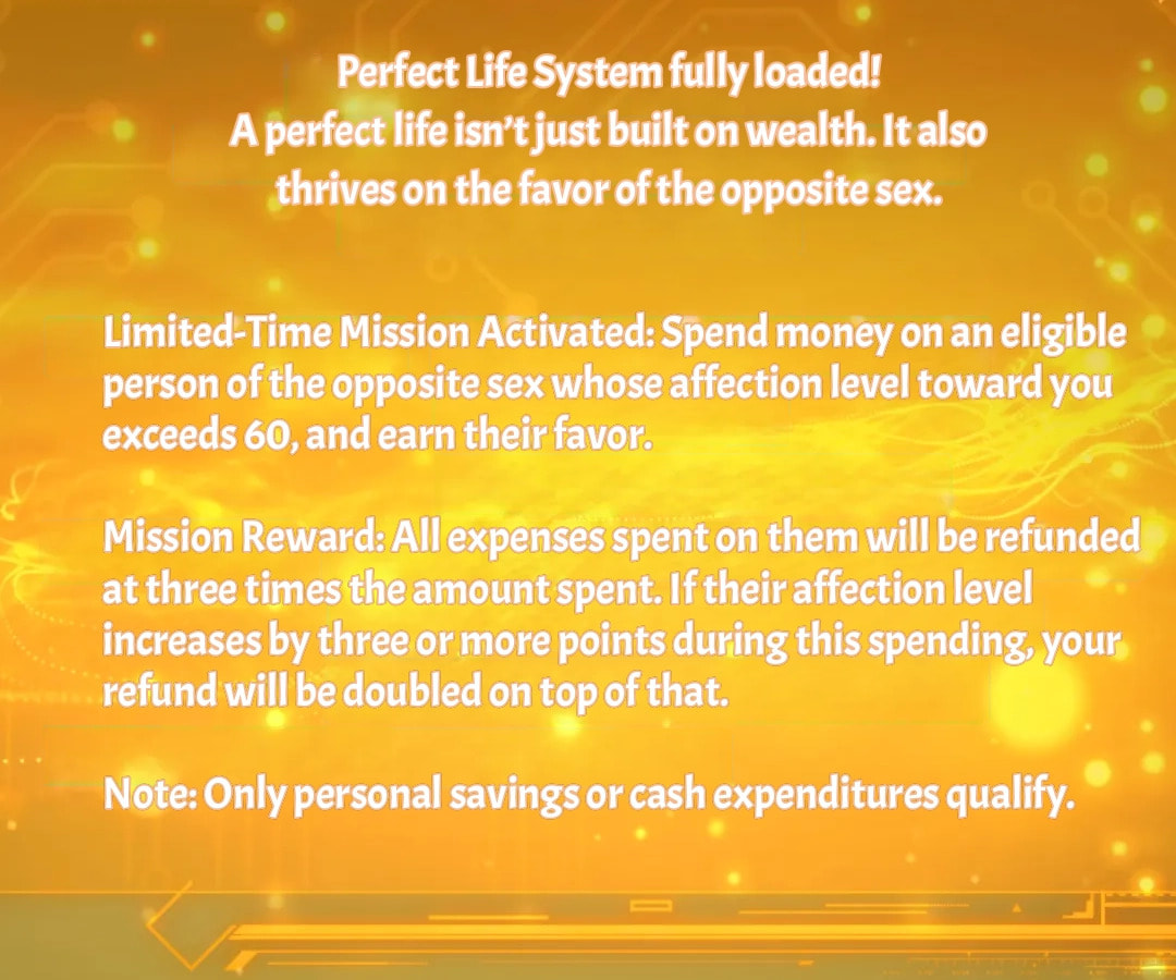 Perfect Life System: Double Cash for Her Favor Chapter 1 page 89 - 