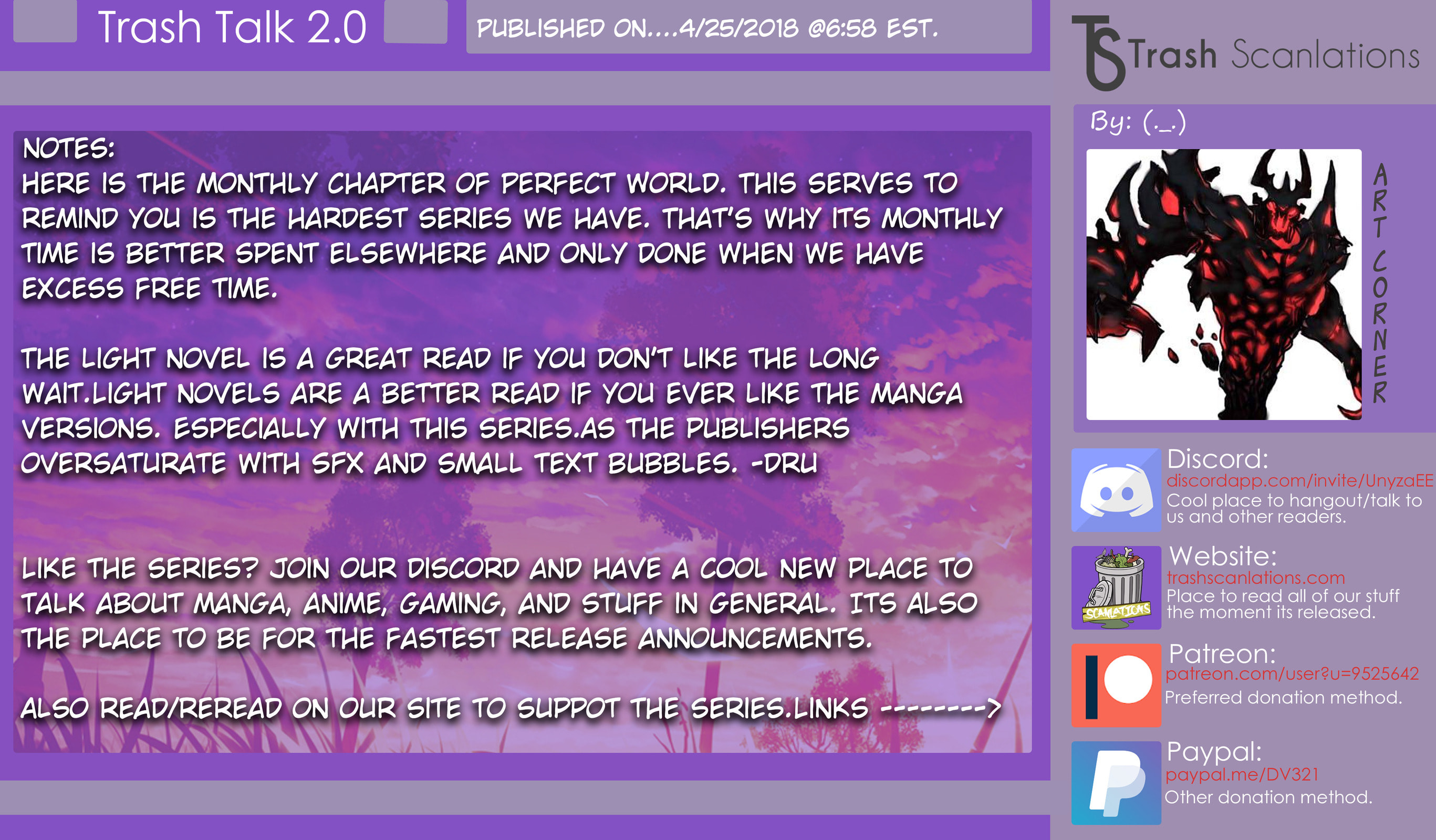 Perfect World (Chen Dong) Chapter 6 page 20 - 