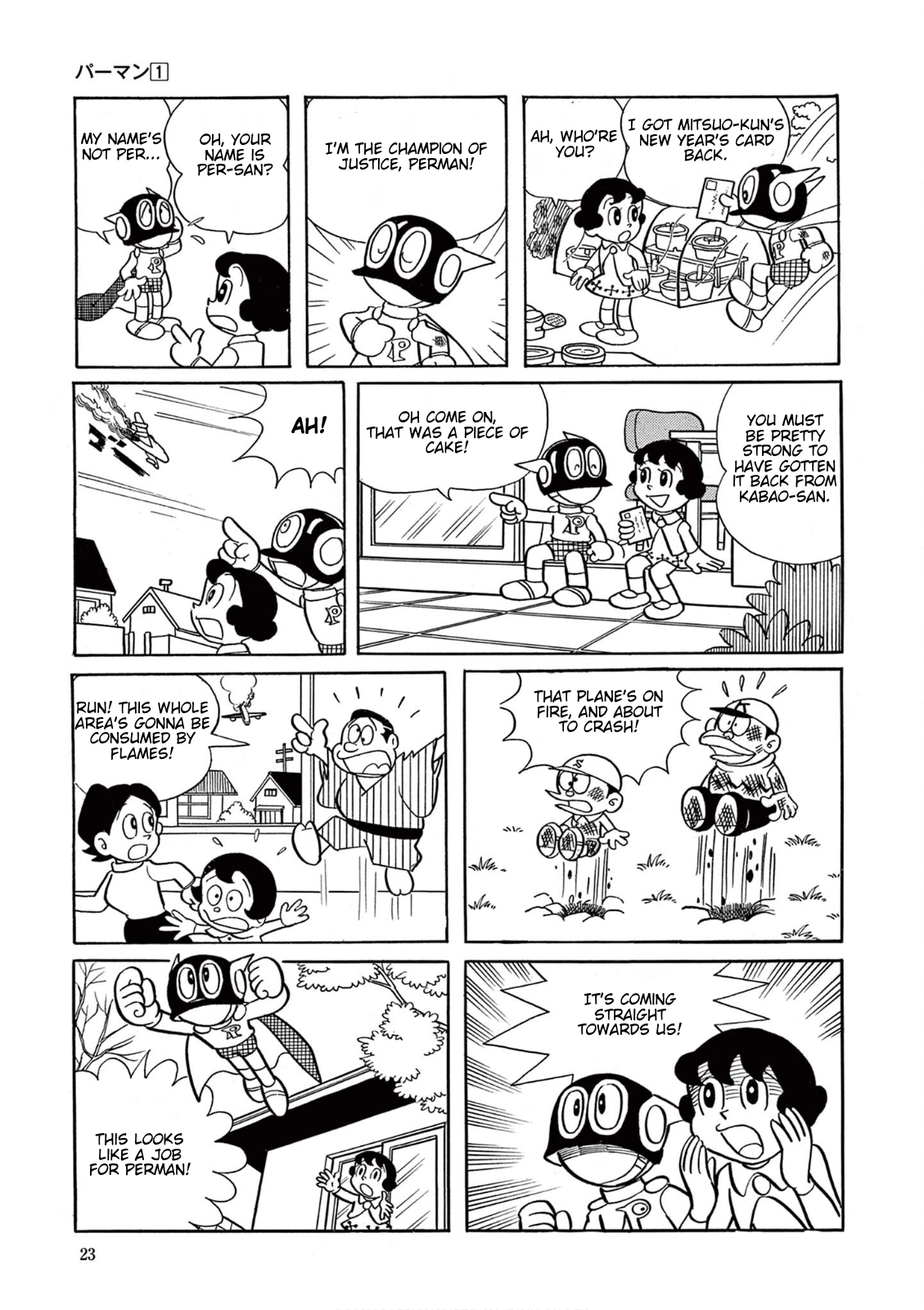 Perman (The Complete Works of Fujiko F. Fujio) Chapter 1 page 22 - 