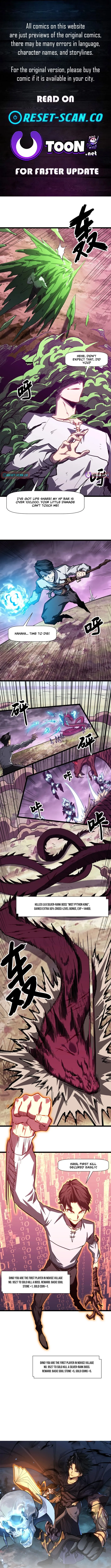 Permanently One HP, Yet I’m Still Invincible Chapter 4 page 1 - 