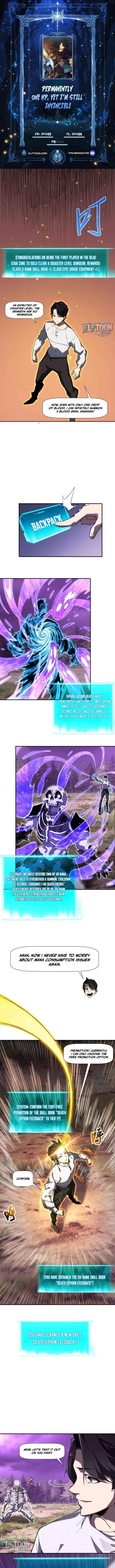 Permanently One HP, Yet I’m Still Invincible Chapter 8 page 1 - 