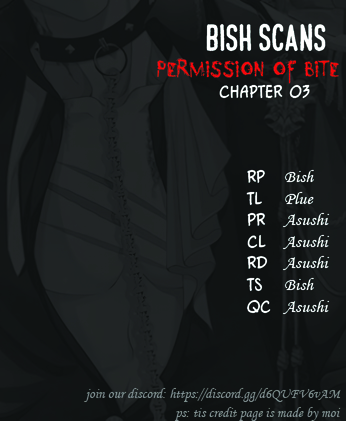 PERMISSION OF BITE Chapter 3 page 13 - 
