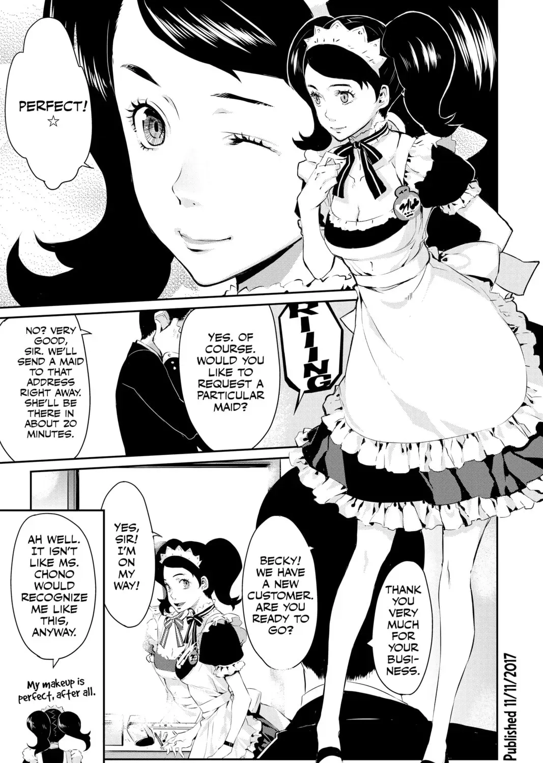 Persona 5 Chapter 0.1 page 25 - 