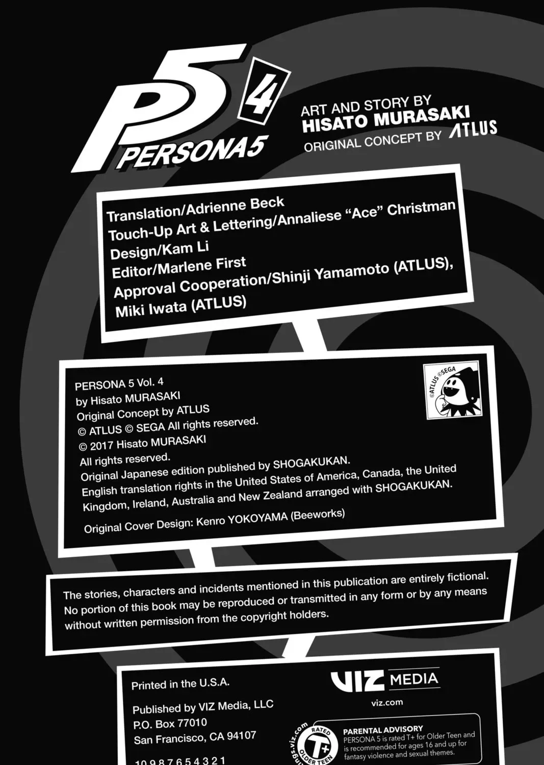 Persona 5 Chapter 0.1 page 33 - 