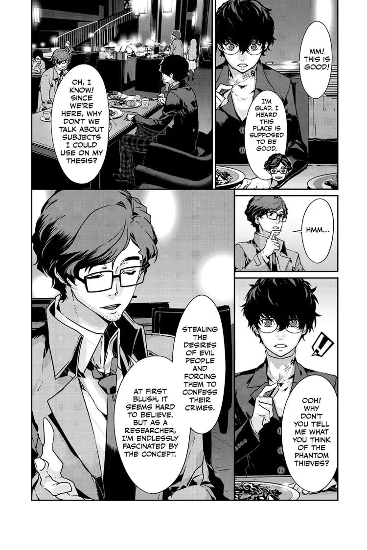 Persona 5 Chapter 0.8 page 4 - 