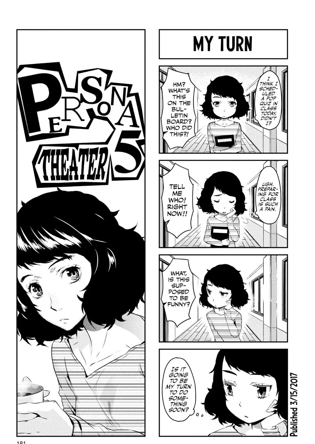 Persona 5 Chapter 0 page 13 - 