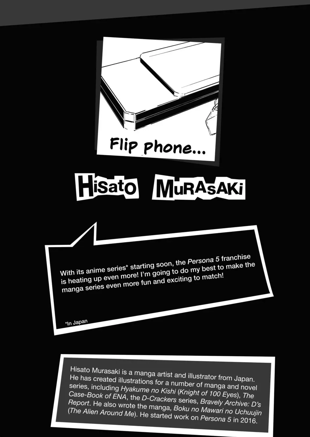 Persona 5 Chapter 0 page 35 - 