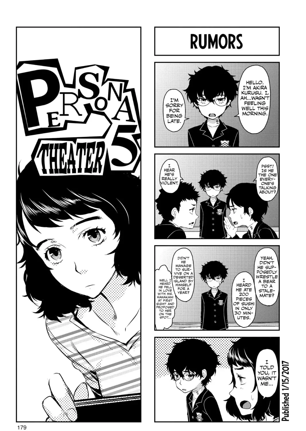 Persona 5 Chapter 0 page 9 - 