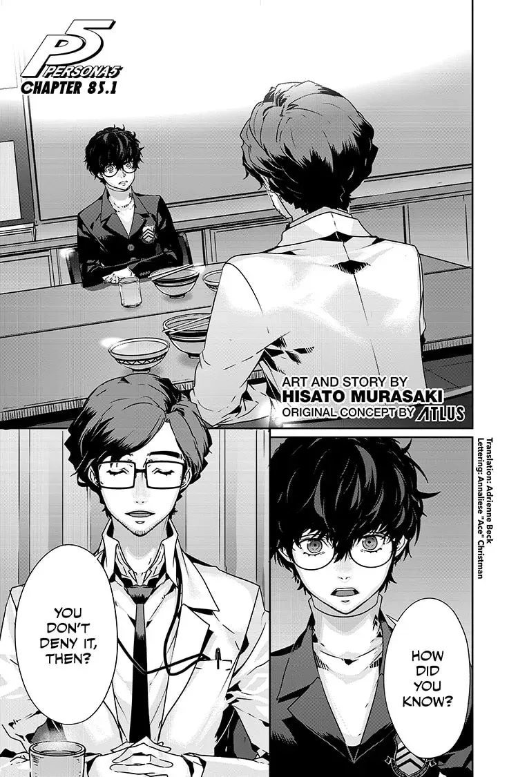 Persona 5 Chapter 1.1 page 1 - 