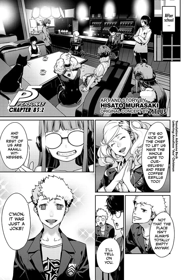 Persona 5 Chapter 1.2 page 1 - 