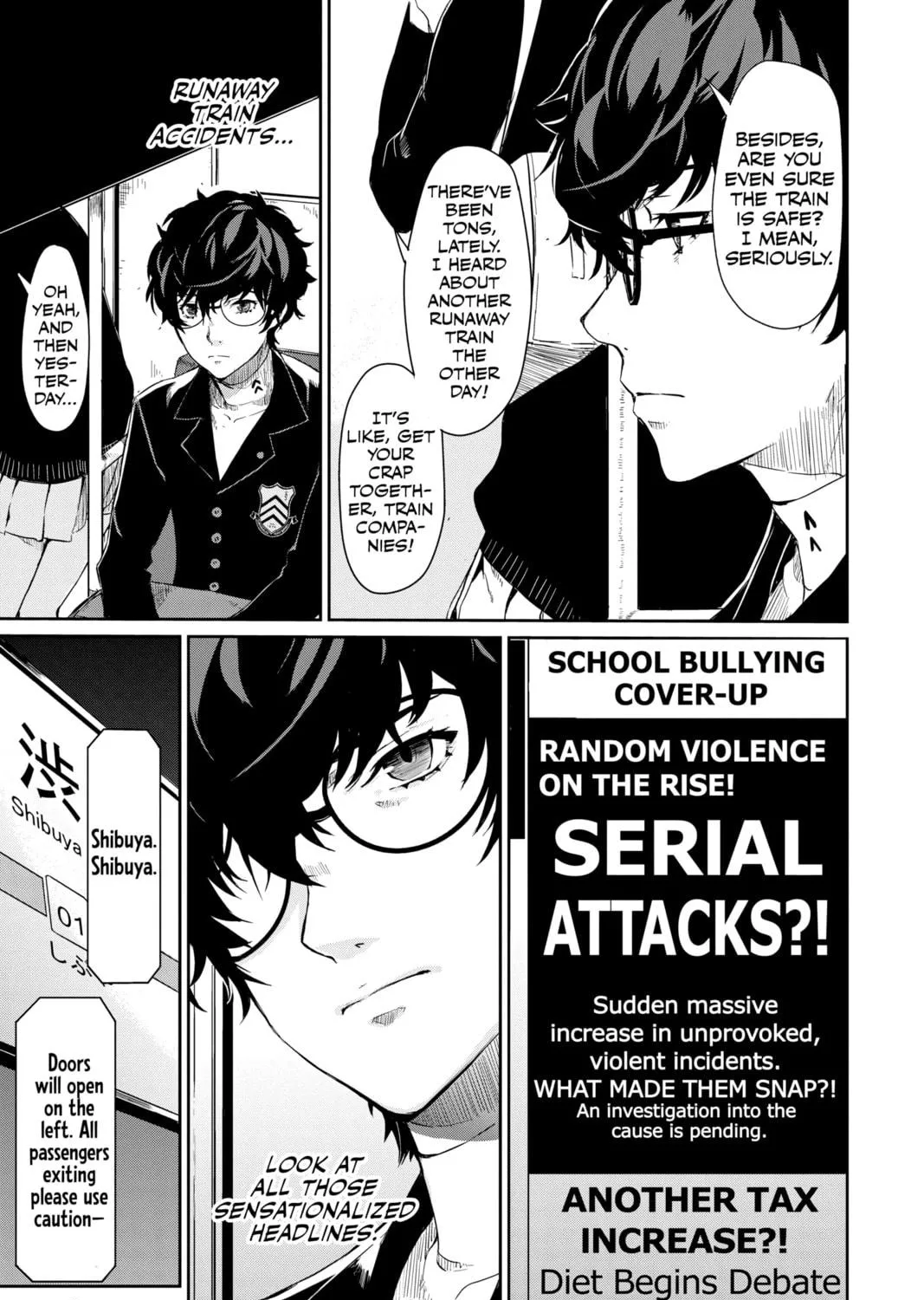 Persona 5 Chapter 1 page 11 - 