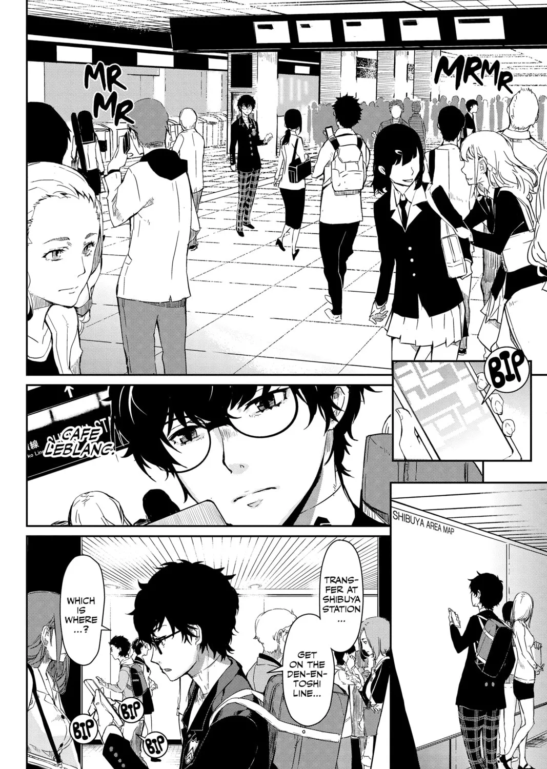 Persona 5 Chapter 1 page 13 - 