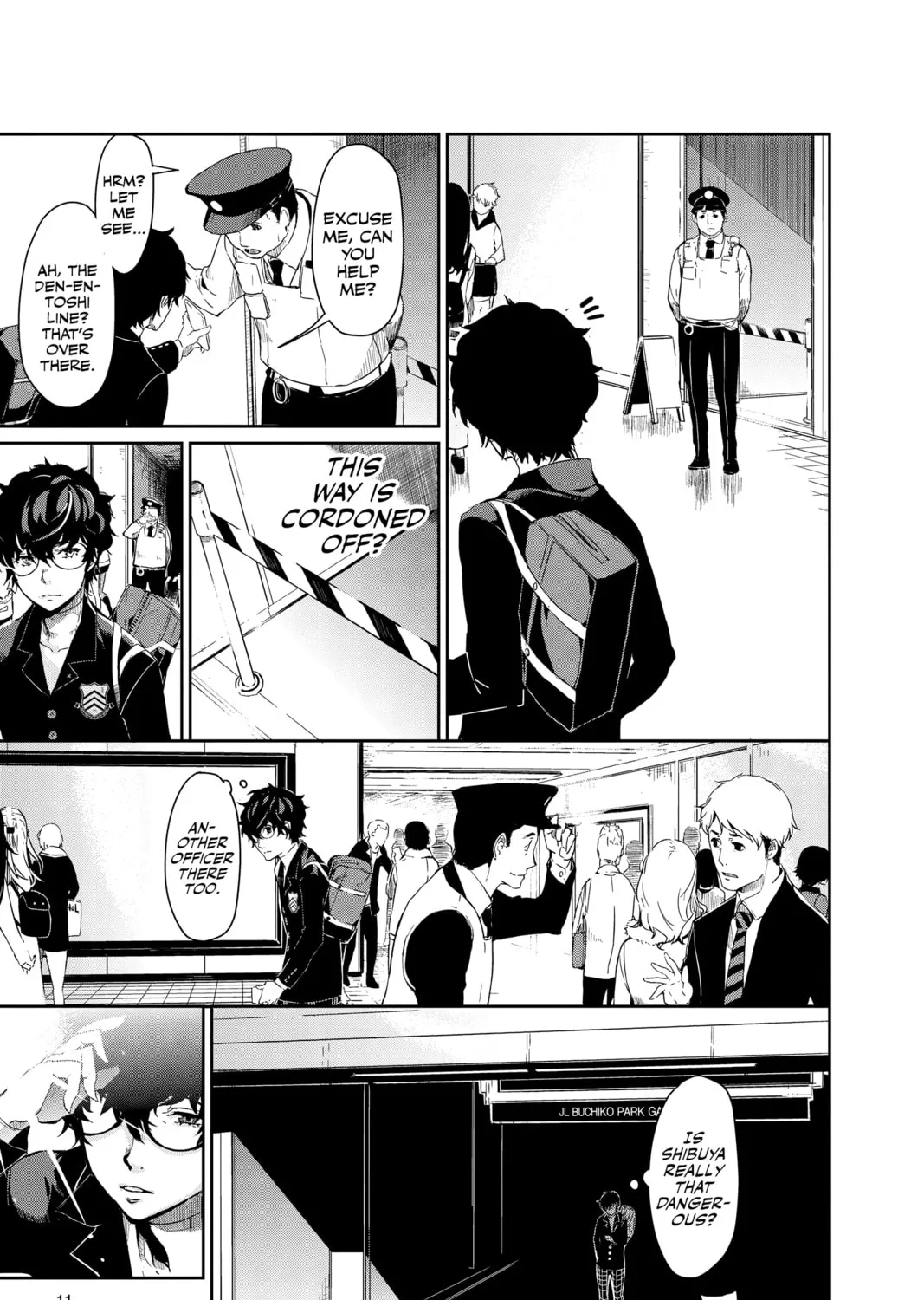 Persona 5 Chapter 1 page 15 - 