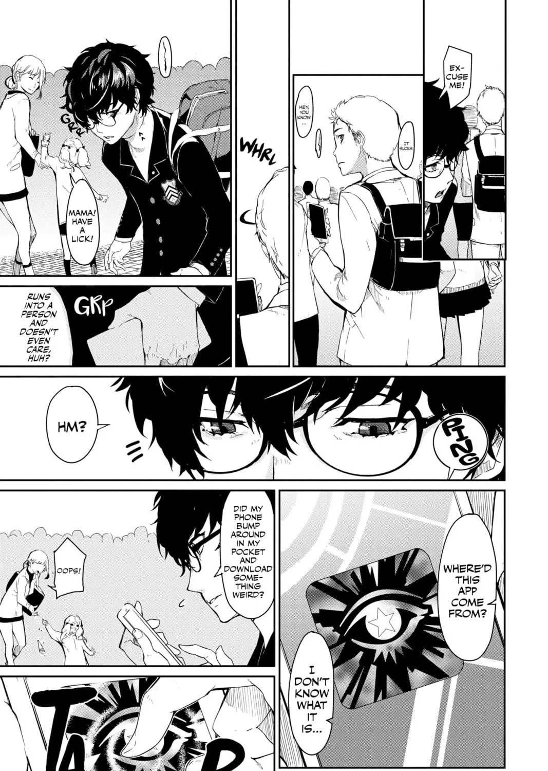 Persona 5 Chapter 1 page 19 - 