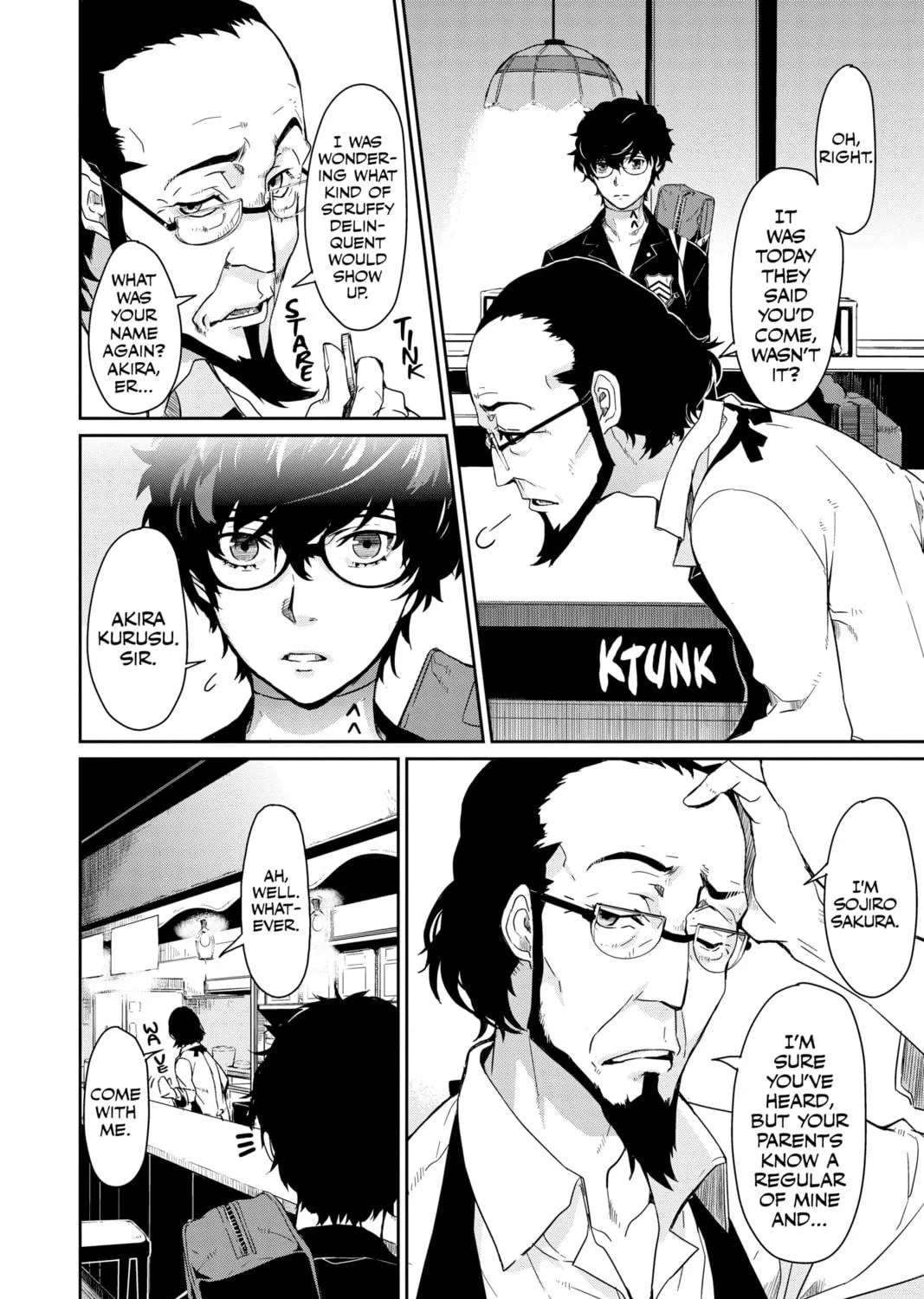 Persona 5 Chapter 1 page 35 - 