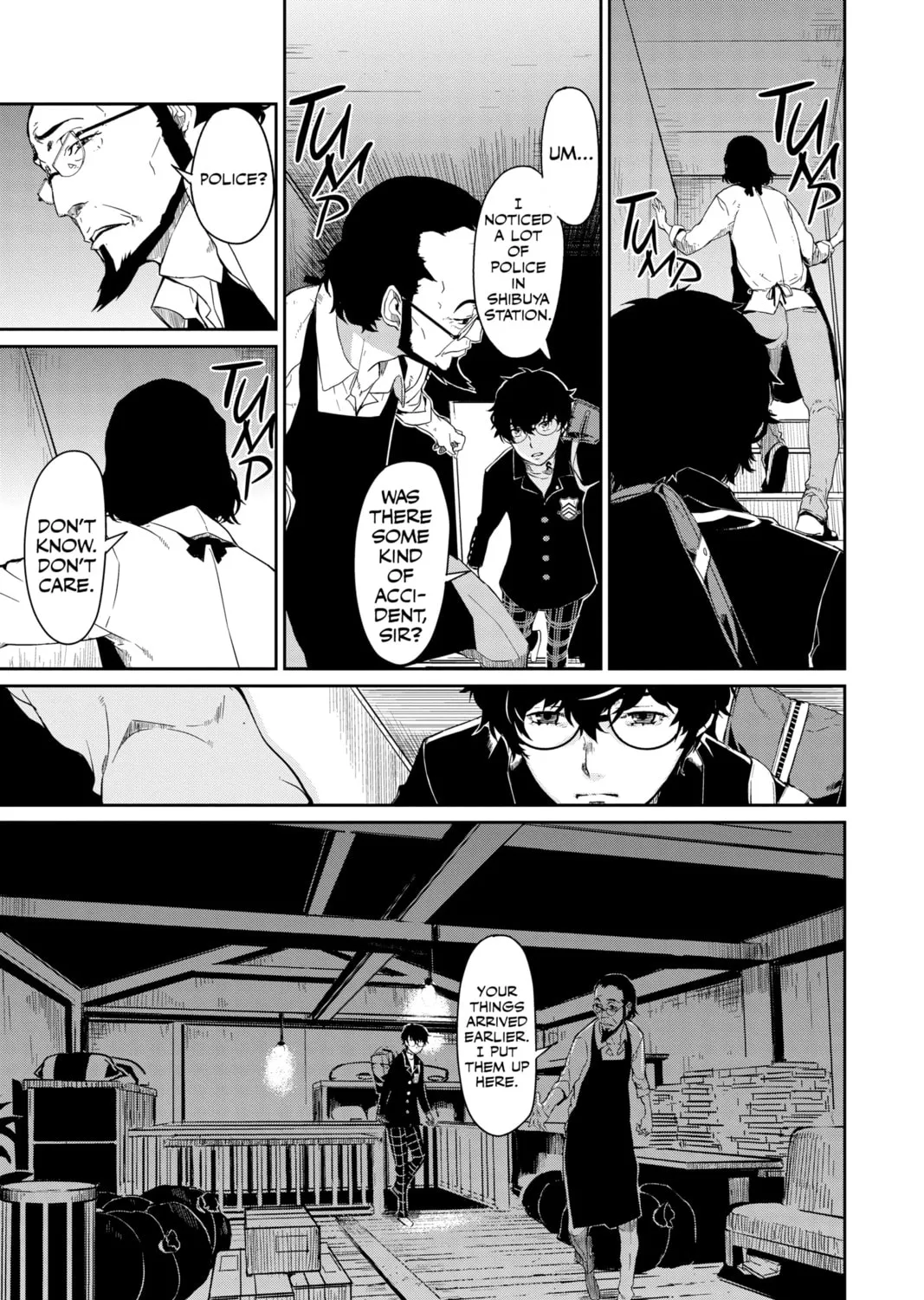 Persona 5 Chapter 1 page 37 - 