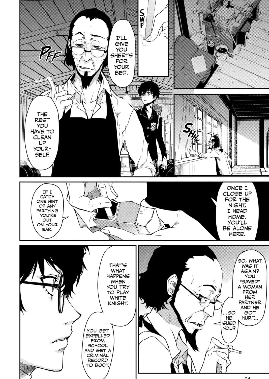 Persona 5 Chapter 1 page 39 - 