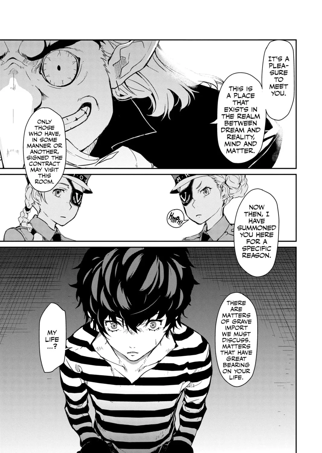 Persona 5 Chapter 1 page 57 - 