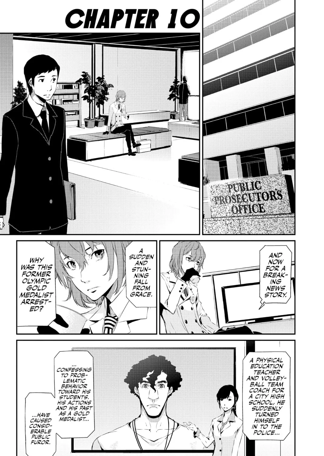 Persona 5 Chapter 10 page 1 - 