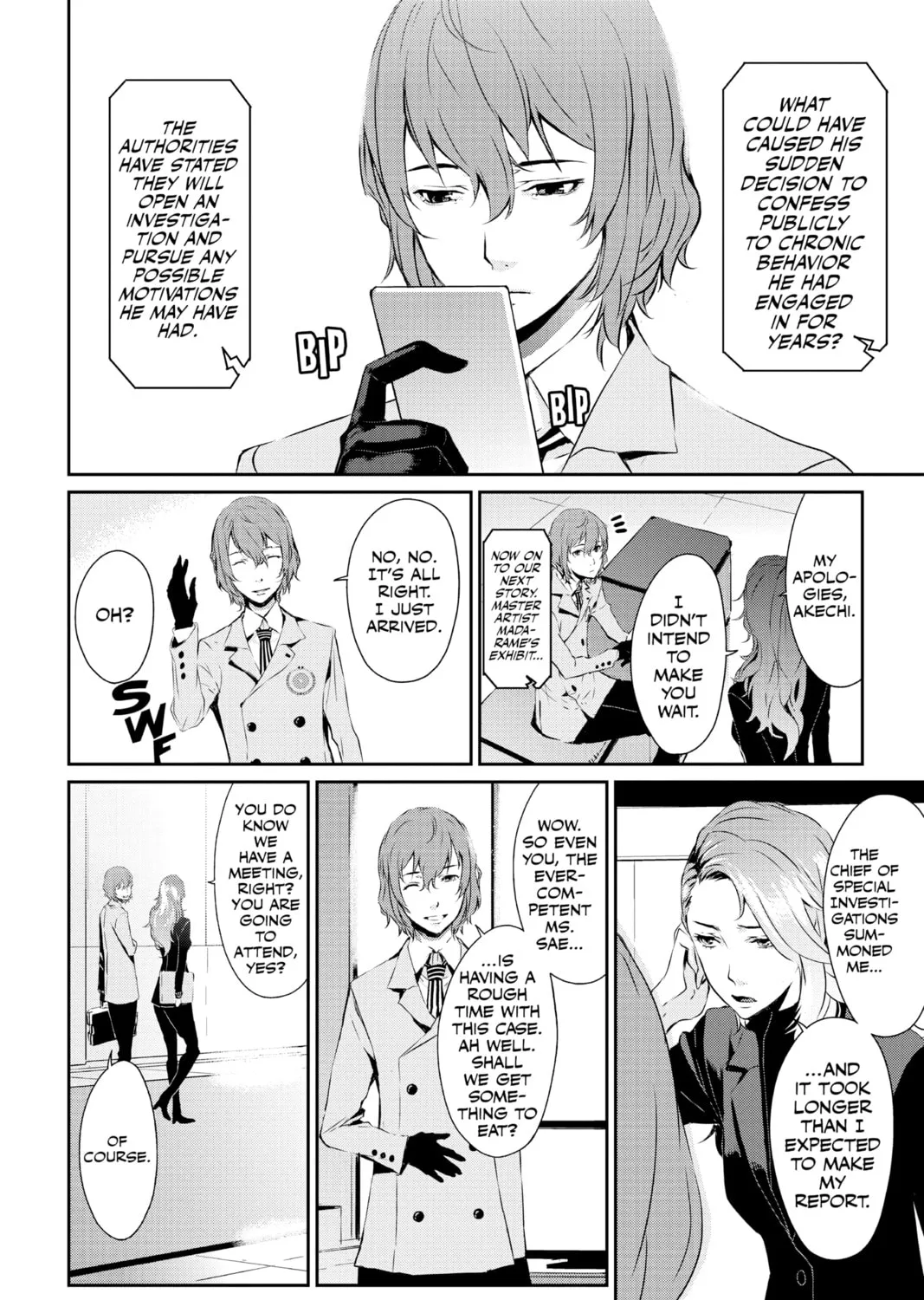 Persona 5 Chapter 10 page 3 - 