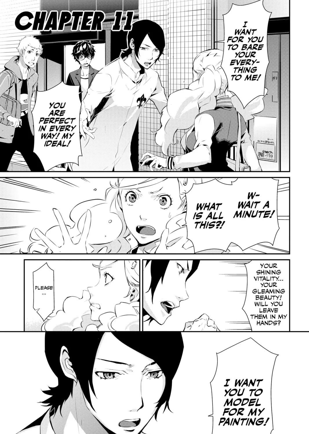 Persona 5 Chapter 11 page 1 - 