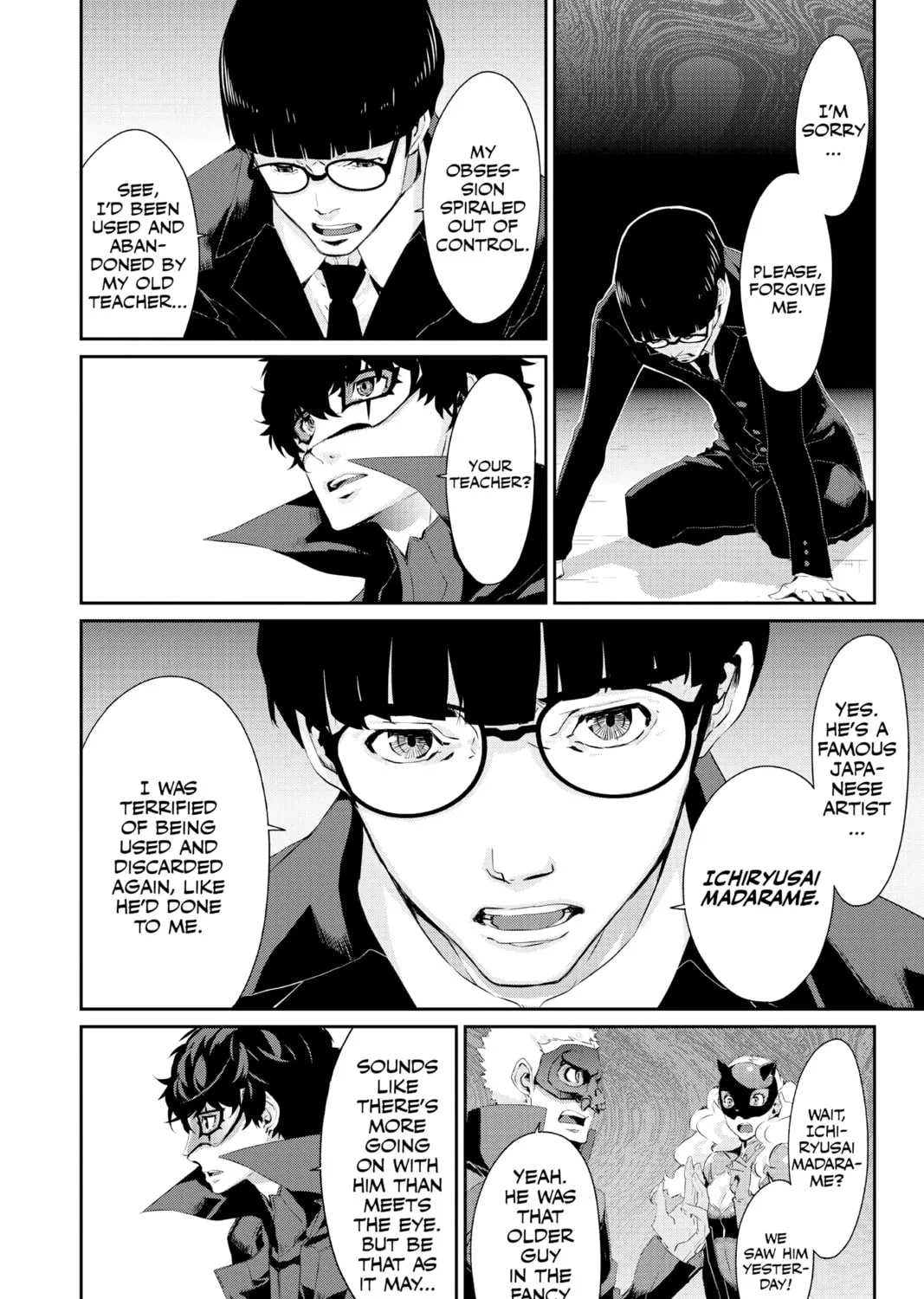 Persona 5 Chapter 11 page 55 - 