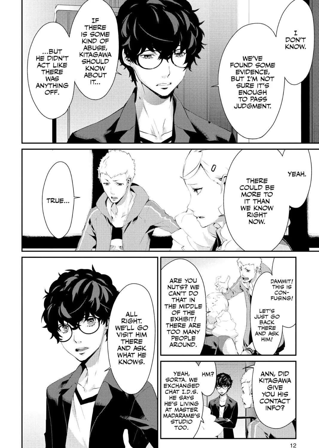 Persona 5 Chapter 12 page 19 - 