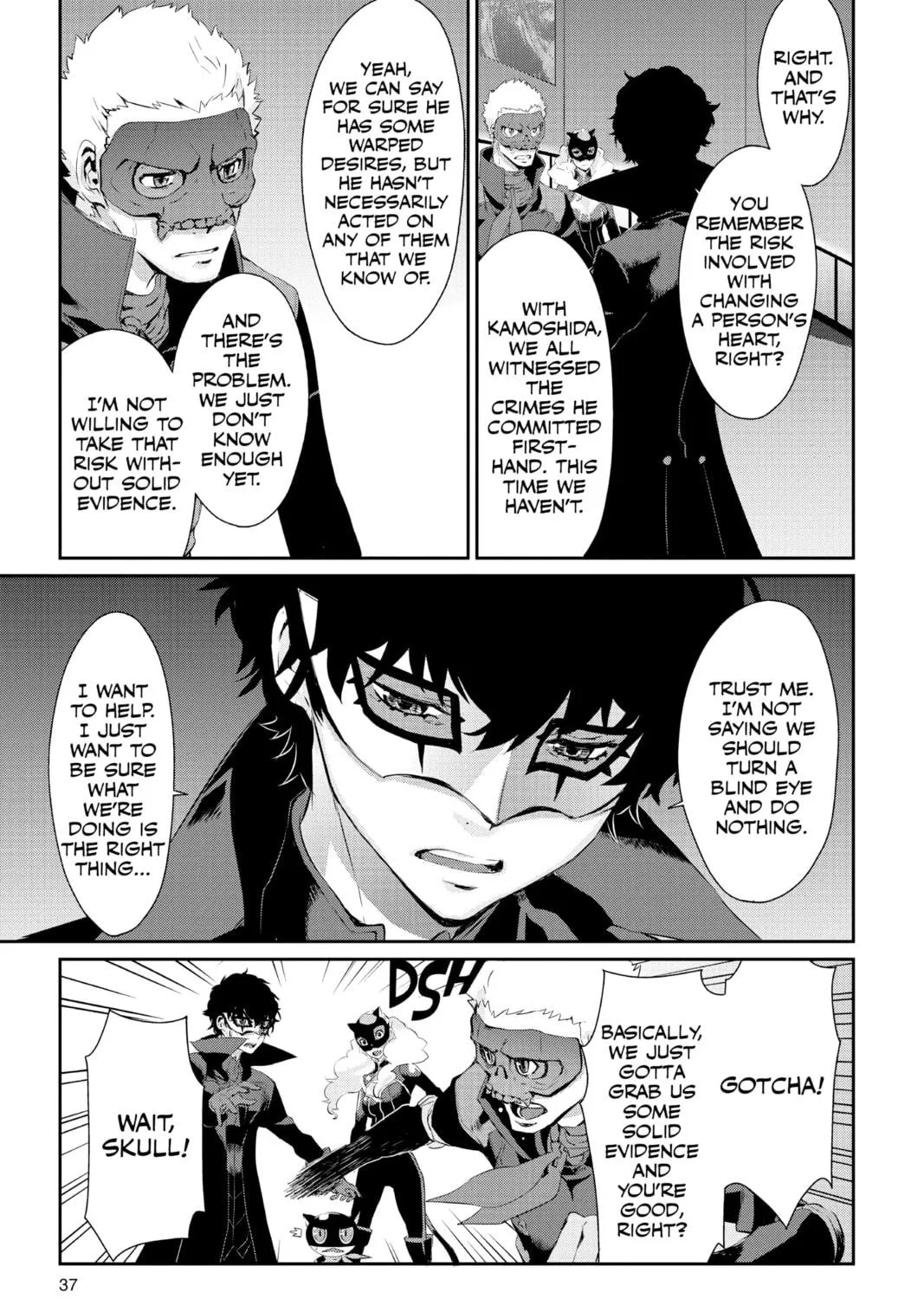 Persona 5 Chapter 12 page 69 - 