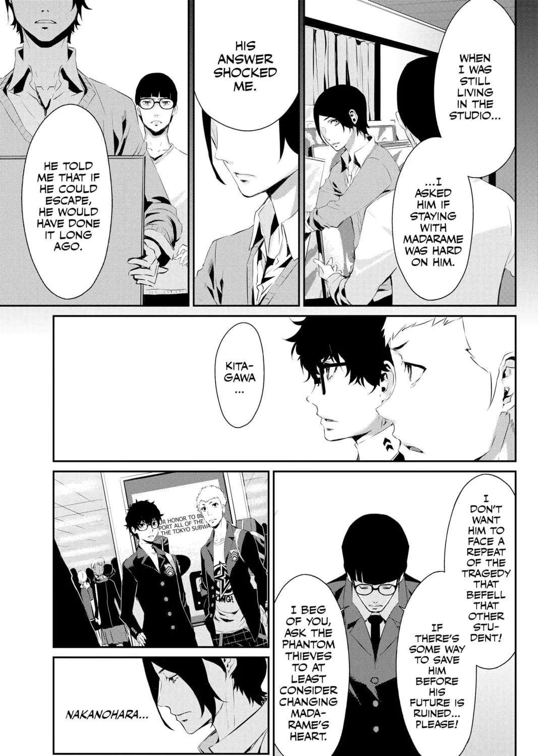 Persona 5 Chapter 13 page 37 - 