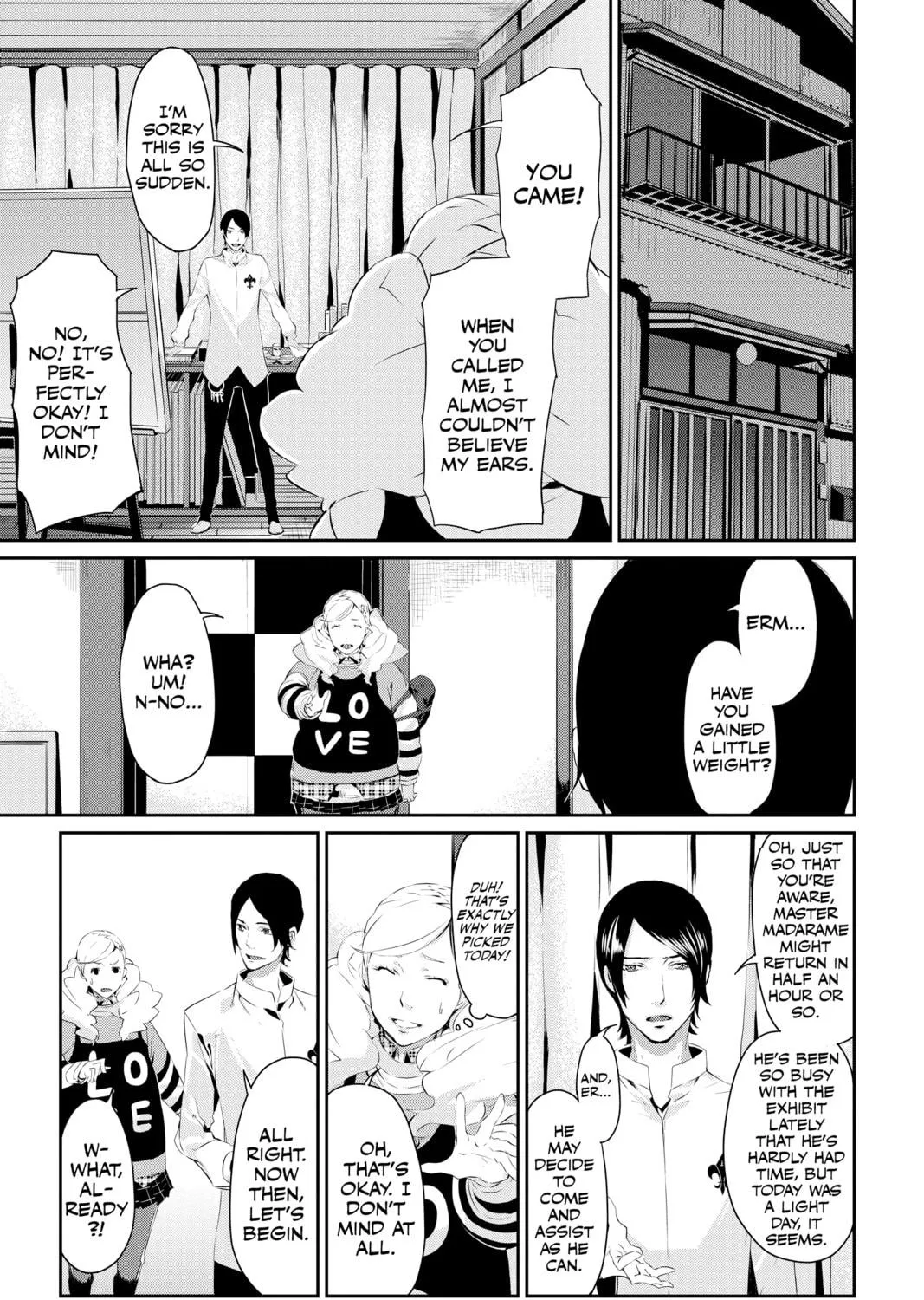 Persona 5 Chapter 13 page 59 - 