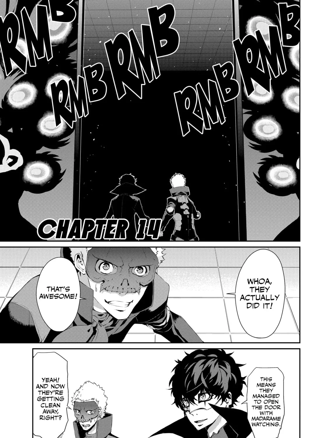 Persona 5 Chapter 14 page 1 - 