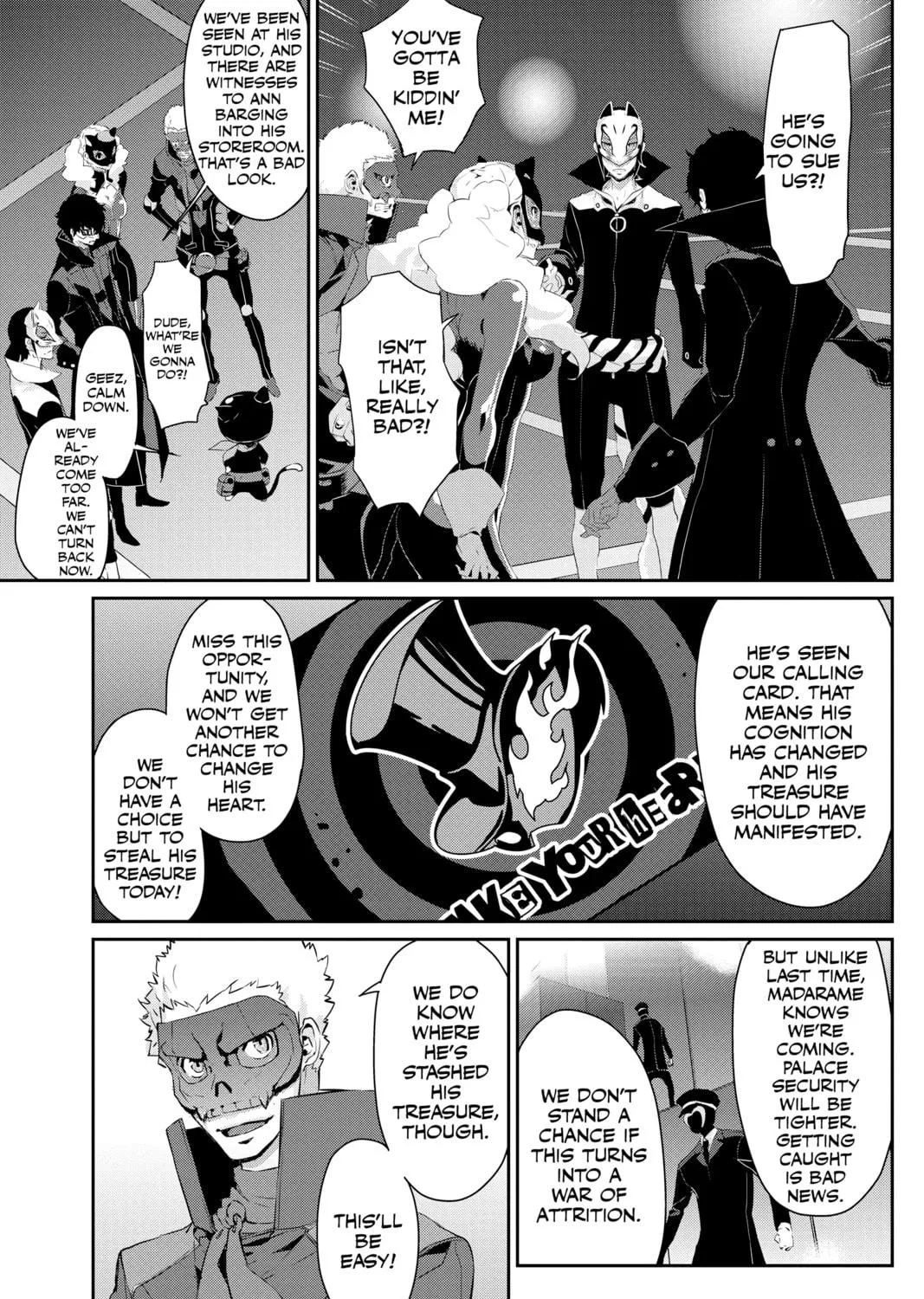 Persona 5 Chapter 16 page 9 - 