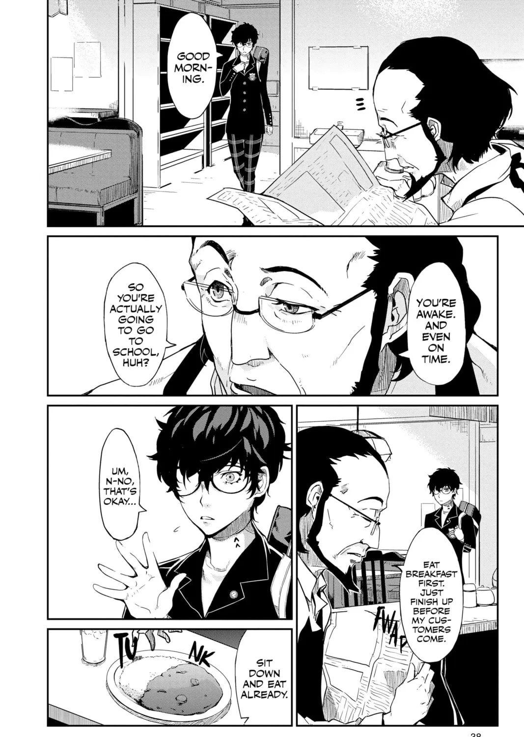 Persona 5 Chapter 2 page 3 - 