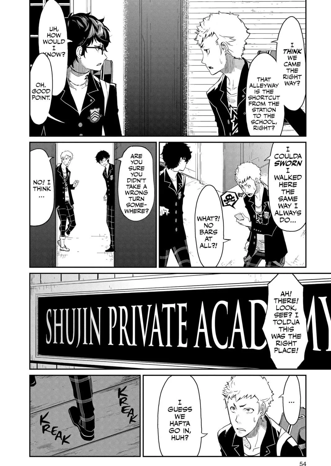 Persona 5 Chapter 2 page 35 - 