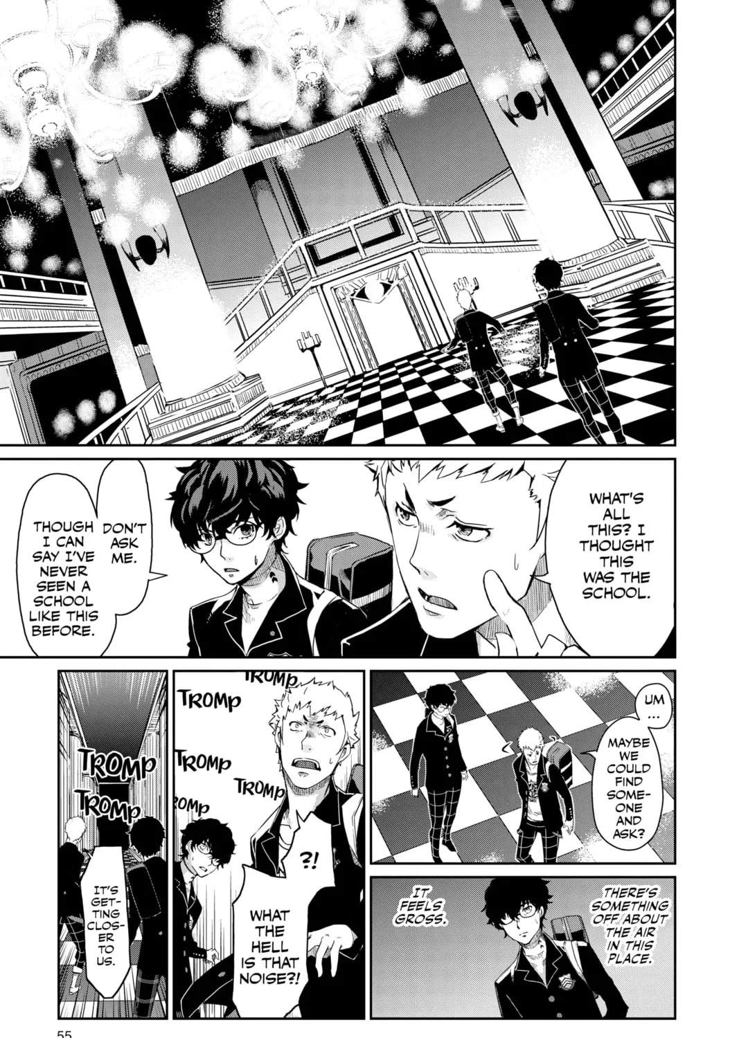 Persona 5 Chapter 2 page 37 - 