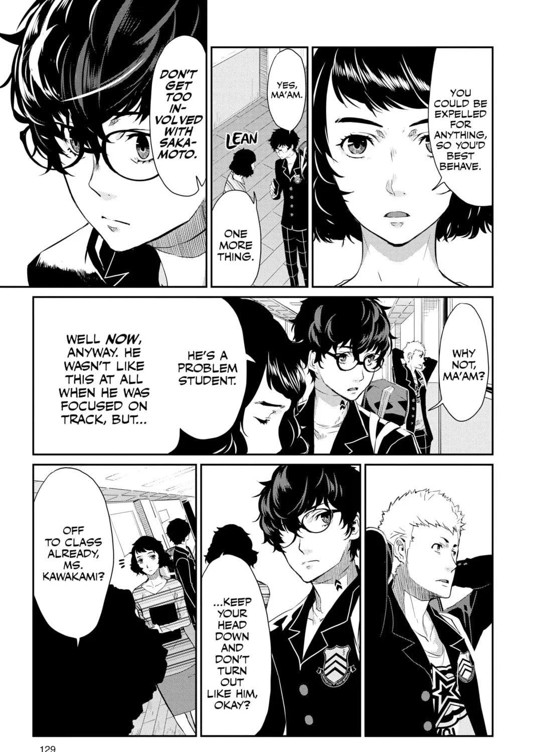 Persona 5 Chapter 4 page 55 - 