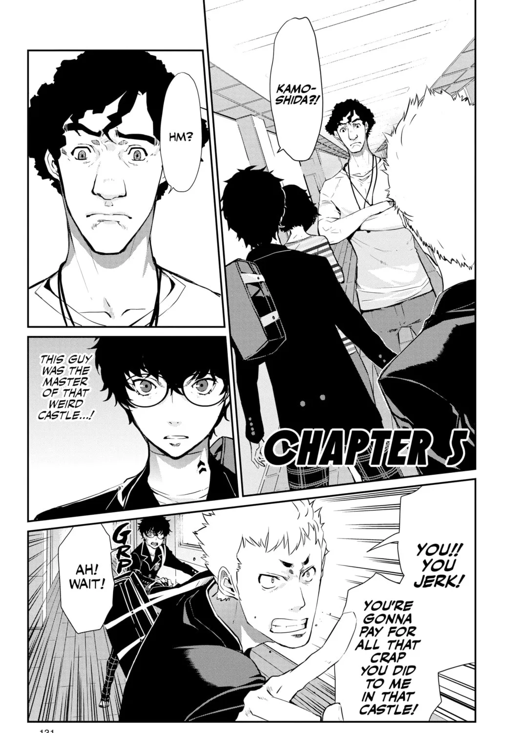 Persona 5 Chapter 5 page 1 - 