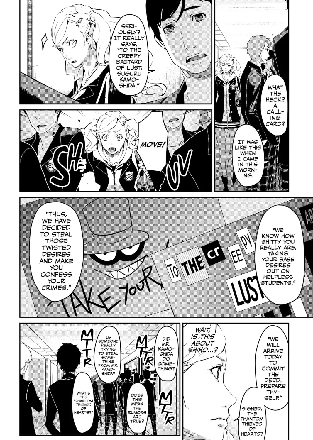 Persona 5 Chapter 7 page 31 - 