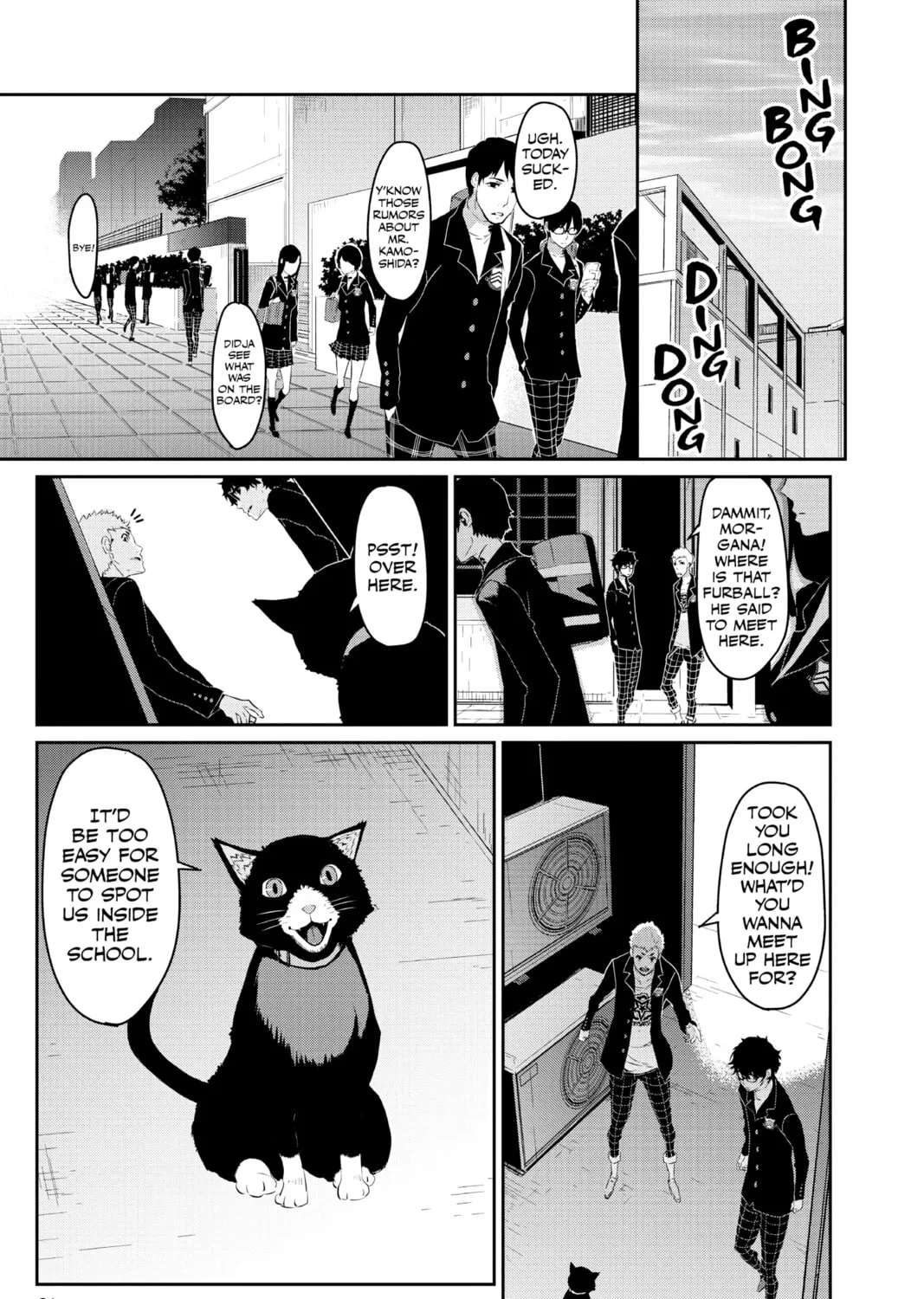 Persona 5 Chapter 7 page 37 - 