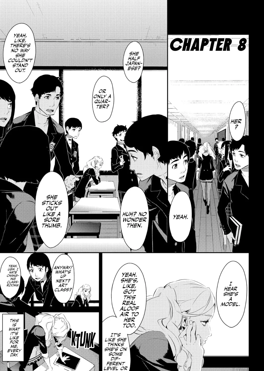 Persona 5 Chapter 8 page 1 - 