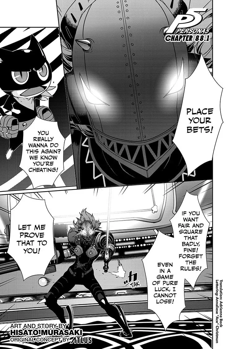Persona 5 Chapter 88.1 page 1 - 