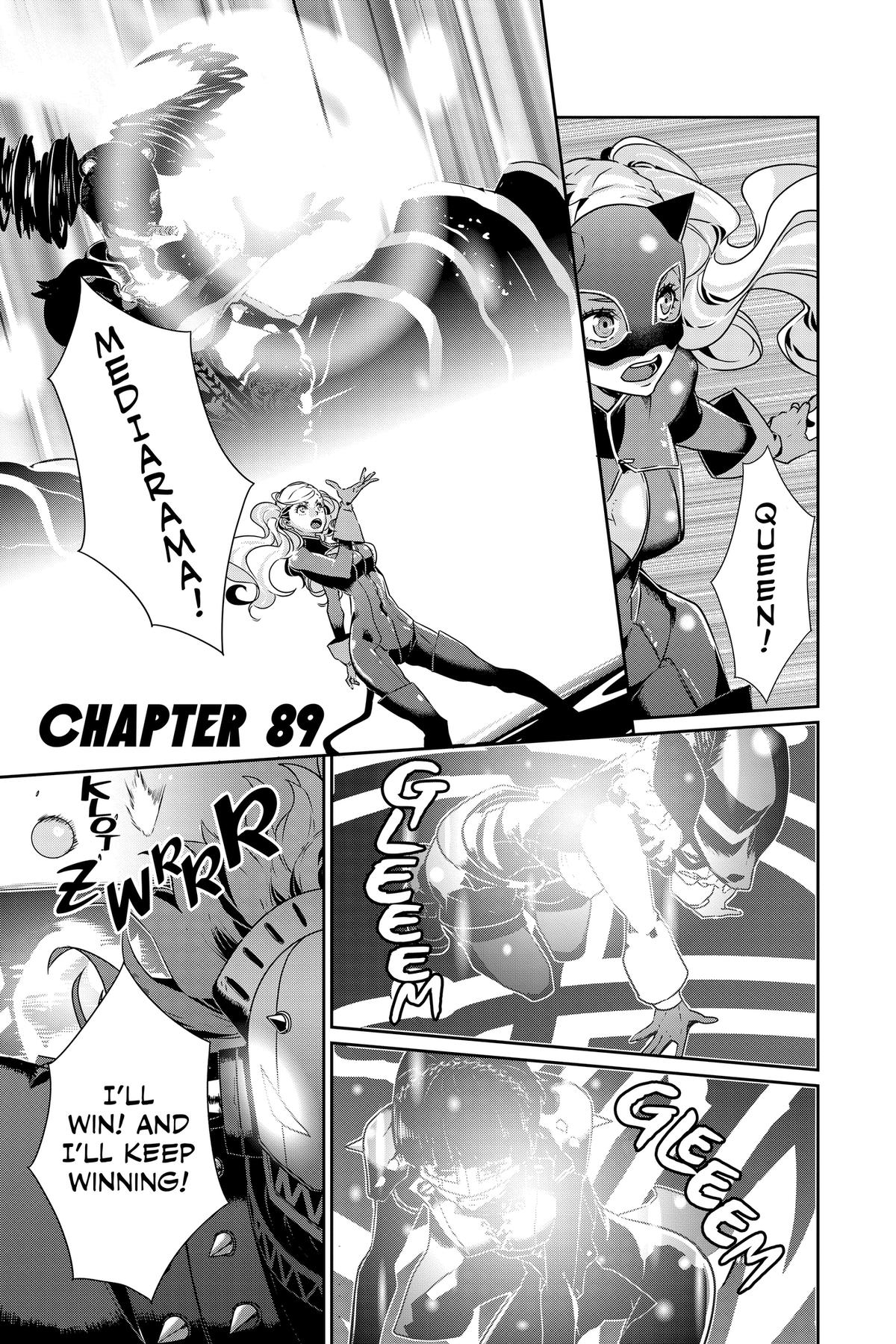 Persona 5 Chapter 89 page 1 - 
