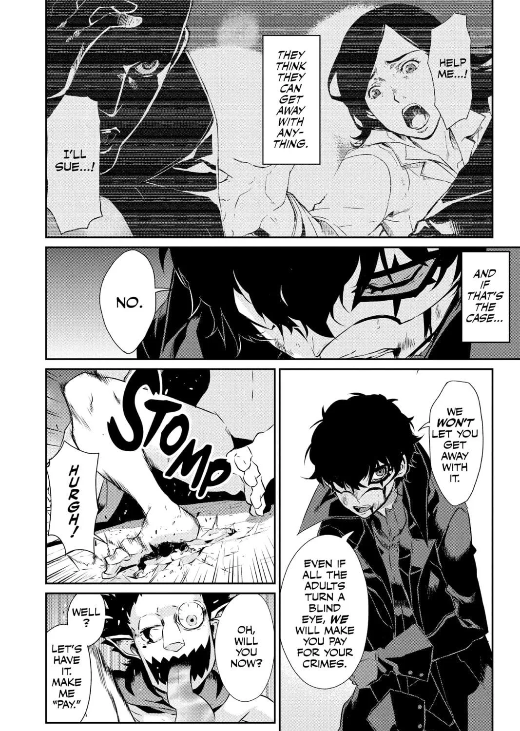Persona 5 Chapter 9 page 35 - 